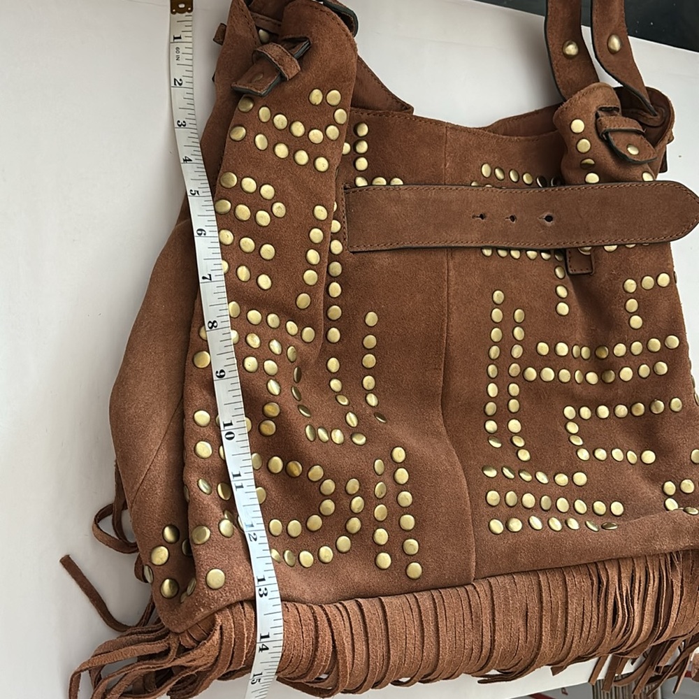𝅺Sam Edelman Emily Suede Bucket Tote - Picture 8 of 11